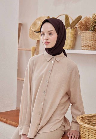 MEDİNE İPEĞİ EŞARP ACI PATLICAN