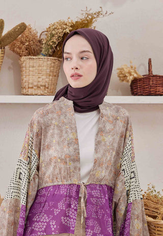 MEDİNE İPEĞİ EŞARP LEYLAK