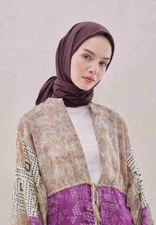 MEDİNE İPEĞİ EŞARP LEYLAK