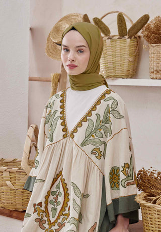 MEDİNE İPEĞİ ŞAL YAĞ YEŞİLİ