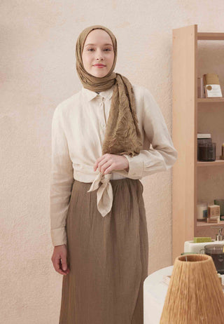 Voile Crinkle Hijab Sahara