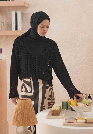 VUAL CRASH ŞAL SİYAH