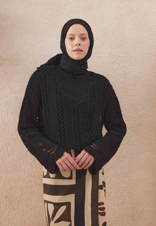 VUAL CRASH ŞAL SİYAH