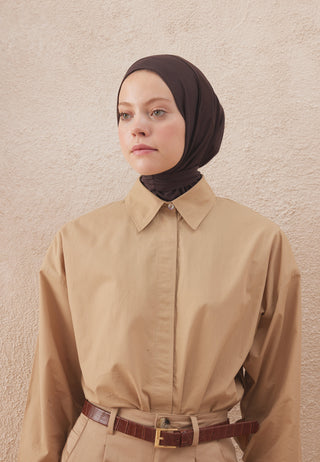 Athletic Hijab Cocoa