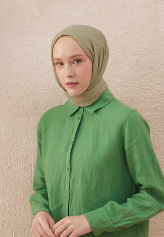 Voile Crinkle Hijab Sage