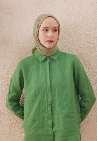 Voile Crinkle Hijab Sage