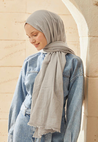 ORGANİK PAMUK ŞAL GUMUS