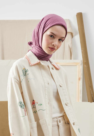 BAMBU EŞARP GÜL KURUSU