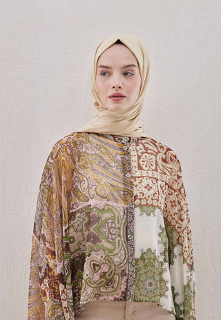 MEDİNE İPEĞİ ŞAL AÇIK VİZON