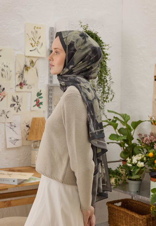 ROSLYN DESEN ŞAL ANTRASİT