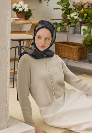 DARCY DESEN ŞAL SİYAH