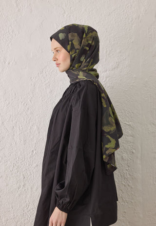 ISLA DESEN ŞAL SİYAH