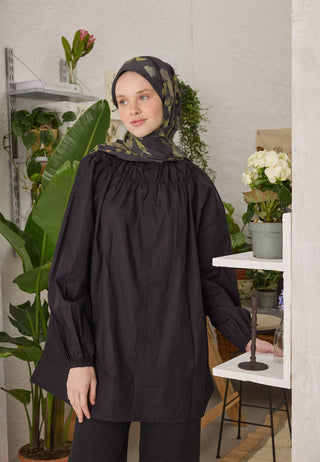 ISLA DESEN ŞAL SİYAH