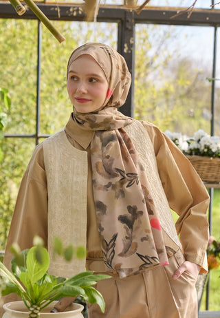 ISLA DESEN ŞAL PEMBE