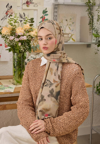 ISLA DESEN ŞAL PEMBE