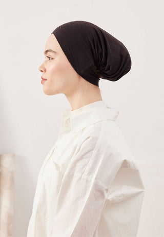 GENİŞ HACİMLİ PRATİK BONE KOYU KAHVE