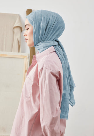 BAMBU ŞAL GÖK MAVİ