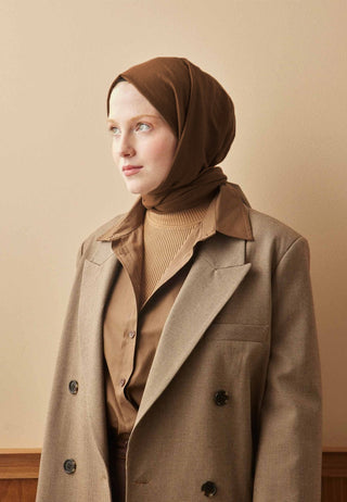 PAMUK CRASH ŞAL ÇİKOLATA KAHVE