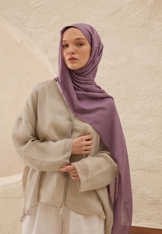 RAMİ VİSKON ŞAL LAVANTA