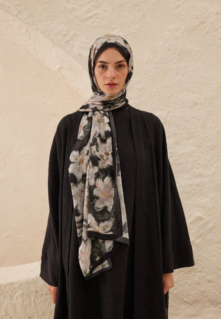 DORA DESEN RAMİ ŞAL ANTRASİT