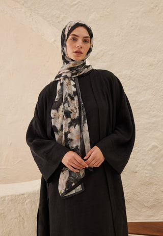 DORA DESEN RAMİ ŞAL ANTRASİT