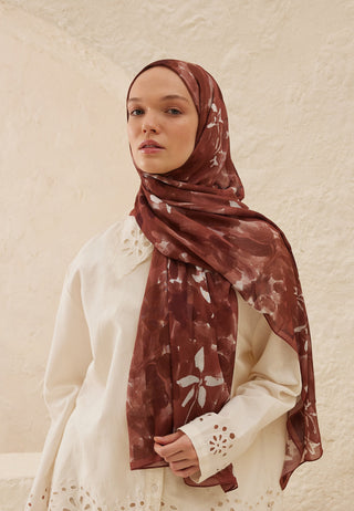 LİZZY DESEN RAMİ ŞAL AĞAÇ KABUĞU