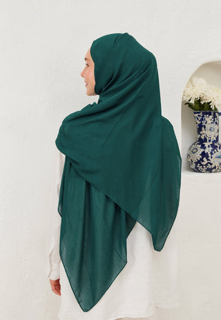 Rami Viscose Hijab Royal Blue