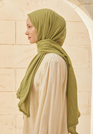 ORGANİK PAMUK ŞAL HAKİ