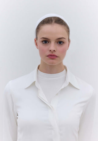 PAMUKLU İÇ TÜLBENT BEYAZ