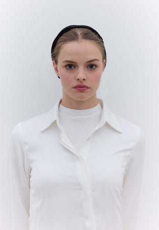 PAMUKLU İÇ TÜLBENT SİYAH