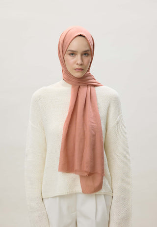 Bamboo Hijab Peach