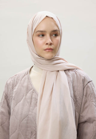 İNCE PAMUK VUAL ŞAL TAS RENGI