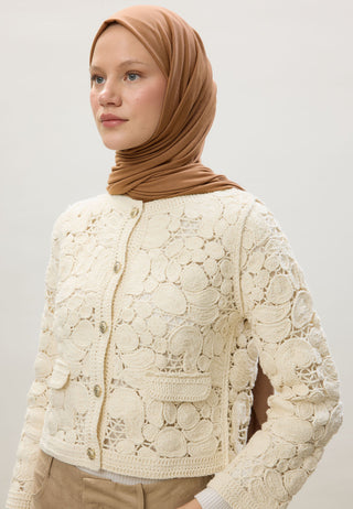 Jersey Hijab Hazelnut Shell