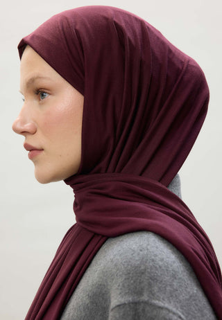 PENYE ŞAL KOYU BORDO