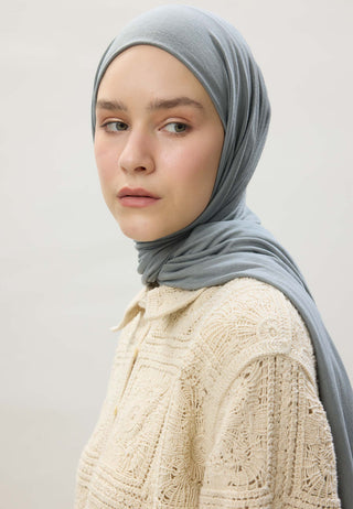 PENYE ŞAL MAVİ / GRİ