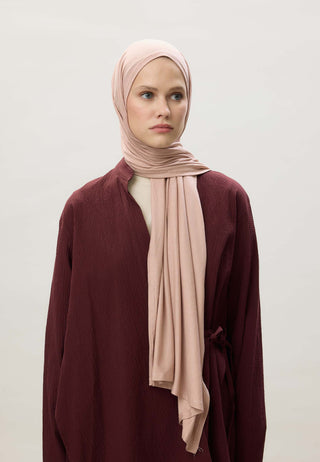 Jersey Hijab Dusty Pink