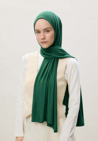 Jersey Hijab Emerald