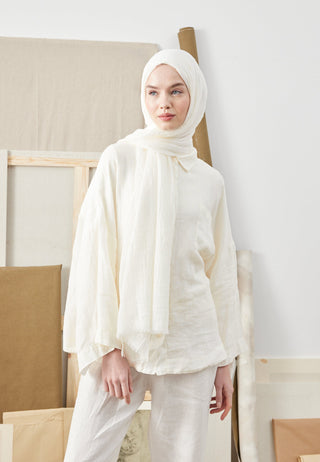 Bamboo Hijab White