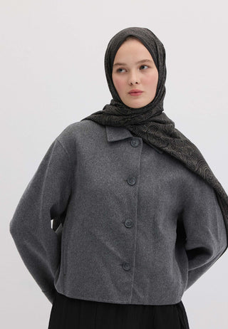 REINA DESEN ŞAL SİYAH