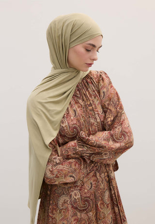 Bamboo Jersey Hijab Sage