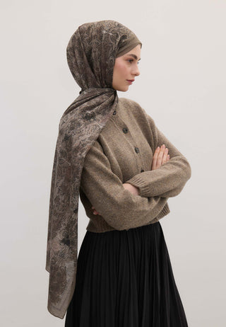 HESPERIA DESEN ŞAL DUMAN