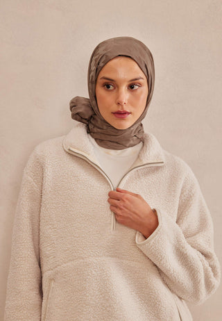 KAZAYAĞI JAKARLI ŞAL TOZLU KAHVE