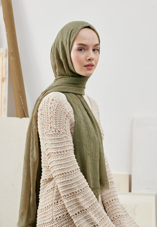 Bamboo Hijab Khaki