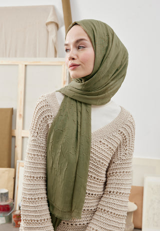 Bamboo Hijab Khaki