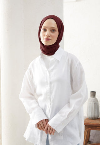 BÜRÜMCÜK ŞAL BORDO