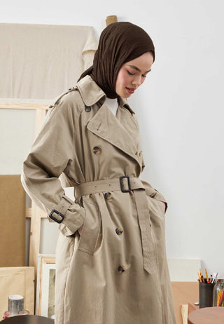 Bamboo Hijab Bitter Brown