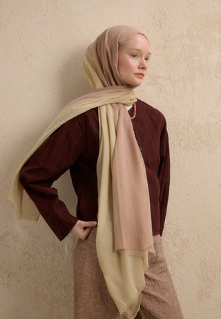 MODAL DEGRADE ŞAL BEJ-PUDRA