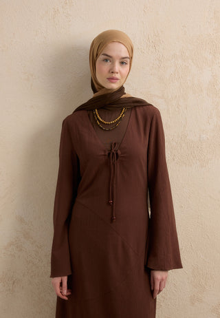 MODAL DEGRADE ŞAL KAHVE-CAMEL