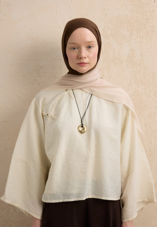 Modal Degrade Hijab Brown Mink