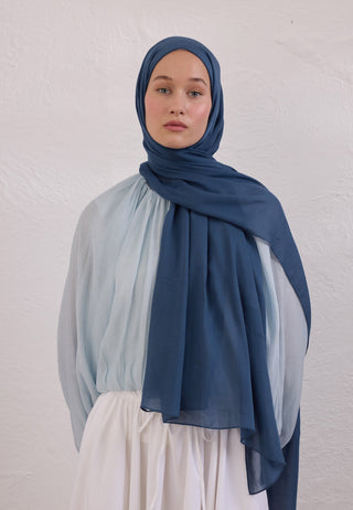 Soft Viscose Hijab Indigo